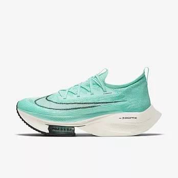 Nike Air Zoom Alphafly Next% [CI9925-300] 男鞋 慢跑鞋 運動 輕量 彈力 綠 25.5cm 綠/白