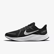Nike Quest 4 [DA1105-006] 男鞋 慢跑鞋 運動 輕量 避震 包覆 支撐 透氣網布 球鞋 黑 白 28.5cm 黑/灰