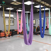 Fun Sport fit-漂浮島-空中瑜珈掛布-6米（瑜伽吊床/彈力瑜珈布/漂浮核心布/療癒空瑜） 迷朵粉