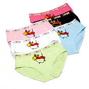 【Wonderland】棉質舒適內褲(6件組) FREE 歡樂乳牛