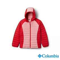 Columbia 哥倫比亞 童款- Omni-Heat 保暖連帽外套 UWG00090 M 粉紅色
