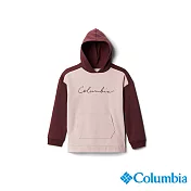 Columbia 哥倫比亞 童款- 連帽上衣 UAG34710BD XS 美規 酒紅