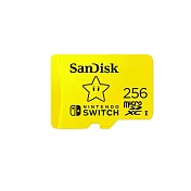SanDisk Nintendo Switch 專用 microSDXC UHS-I(U3) 256GB記憶卡 (公司貨)