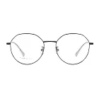 【大學眼鏡-配到好】韓版簡約流行黑光學眼鏡 HY66081C3 黑