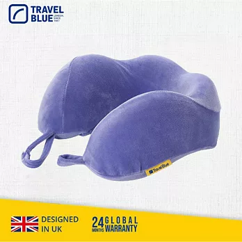 【Travel Blue 藍旅】Tranquillity 記憶棉 寧靜頸枕 紫色