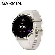GARMIN VENU 2 Plus AMOLED GPS 智慧腕錶  奶油金