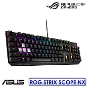 ASUS 華碩 ROG STRIX SCOPE NX 機械式鍵盤 紅軸