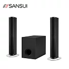 【SANSUI 山水】2.1聲道 分離式重低音藍芽聲霸 Soundbar (SSB-255)