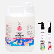 【GoodMo歸毛家族】寵物肌膚救星-舒敏保濕洗毛乳加侖桶  3.78L 贈肌膚修護組1號+2號