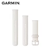GARMIN Quick Release 20mm 矽膠錶帶  象牙白