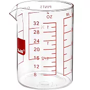 《IBILI》耐熱玻璃量杯(1000ml) | 刻度量杯