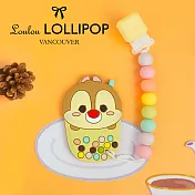 迪士尼系列 Loulou Lollipop 加拿大固齒器組/奶嘴鍊夾 蒂蒂