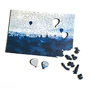 海裡魚攝影作品系列 - 藍色早晨 Blue Morning 木質拼圖