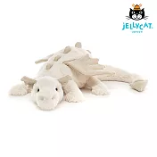 英國 JELLYCAT 30cm 雪龍(白) Snow Dragon