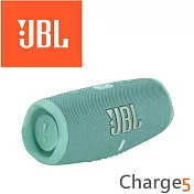 JBL Charge5 便攜式防水防塵藍芽喇叭 配備行動電源 好音質 英大公司貨保固一年 綠色