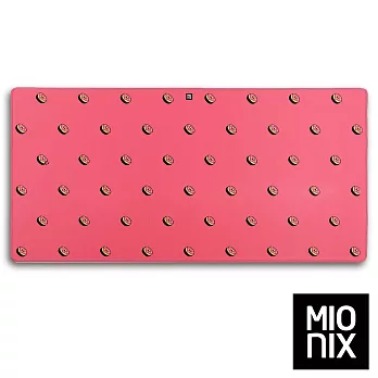 【MIONIX】Desk Pad Frosting 專業級電競桌墊 (糖霜紅)