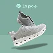 【La proie 萊博瑞】女式休閒健走鞋(鞋帶款)FAB072032 EU36 灰色