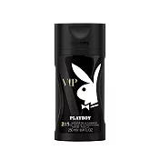 PLAYBOY VIP經典男性保濕香水2合1洗髮沐浴膠 250ml-代理商公司貨
