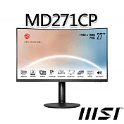 msi微星 Modern MD271CP 27吋 曲面螢幕