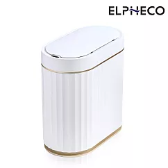 美國ELPHECO 防水感應垃圾桶 ELPH5712 白金