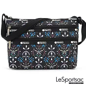 LeSportsac - Standard 橫式三層拉鍊斜背包 (珠寶)