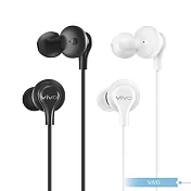 VIVO XE110 原廠入耳式線控耳機 3.5mm【新款盒裝】 黑色