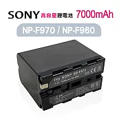 for SONY NP-F970/NP-F960 環形燈 LED攝影燈 攝影機高容量防爆鋰電池