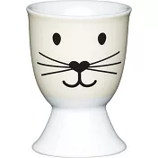 《KitchenCraft》瓷製蛋杯(小貓臉)
