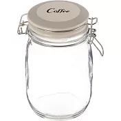 《Premier》咖啡玻璃密封罐(1L) | 保鮮罐 咖啡罐 收納罐 零食罐 儲物罐