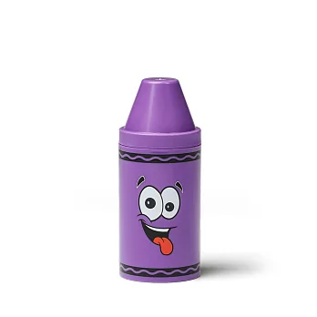 Crayola蠟筆造型收納組(含6色蠟筆) 紫色
