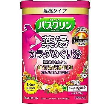 日本【巴斯克林】藥湯系列 身體之旅 柑橘香   600g