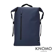 KNOMO Stonor 15吋 英倫戶外風格防水後背包-藍色