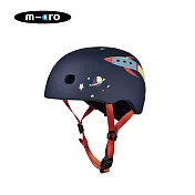 【Micro】Helmet 消光火箭安全帽 LED 版本 - S