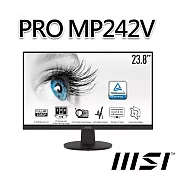 msi微星 PRO MP242V 23.8吋 螢幕