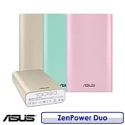 ASUS 華碩 ZenPower Duo 3.75V 10050mAh 行動電源 藍色