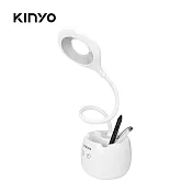【KINYO】USB充電式LED燈|高亮度檯燈|四合一功能 PLED-417