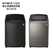 LG樂金【WT-D179BG】17公斤WiFi第3代DD直立式變頻洗衣機-極光黑(標準安裝)