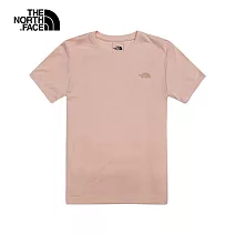 The North Face W REAXION S/S 女 吸濕排汗休閒短袖T恤 NF0A5JX1UBF L 粉紅