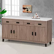 《Homelike》達里歐5.3尺石紋餐櫃 碗盤收納櫃 電器櫃 櫥櫃 抽屜櫃 收納櫃 置物櫃 專人配送安裝
