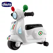 chicco-偉士牌摩托滑步車 -白