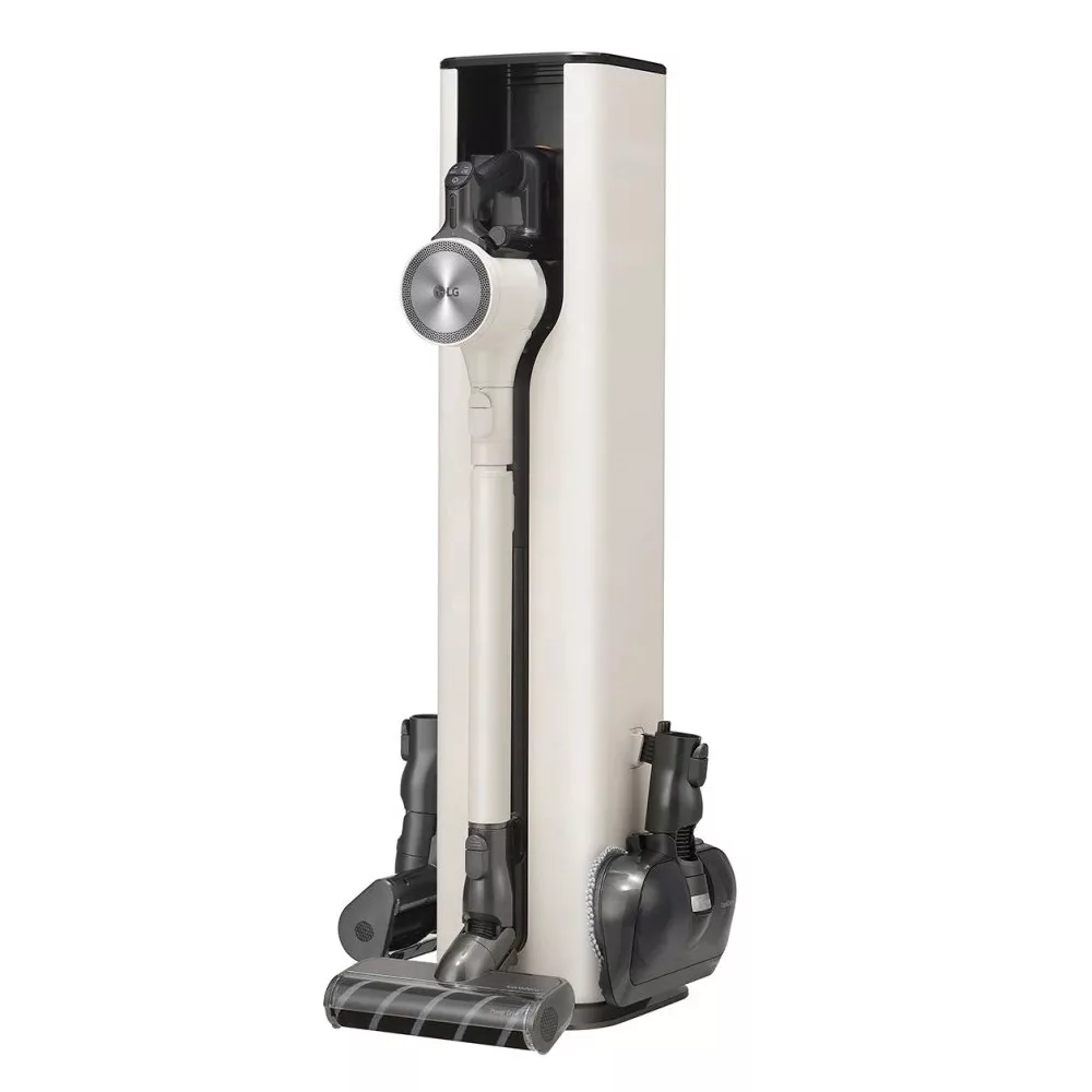 LG 樂金 CordZero A9T-ULTRA All-in-One濕拖無線吸塵器 白色系