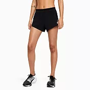 Nike AS W DFADV SHORT [CZ9399-010] 女 短褲 運動 慢跑 路跑 輕盈 修身 摺紋 黑白