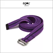 【agoy】25mm 環保止滑瑜伽繩 | 91cm/3尺 | (2條/組) 迷霧紫