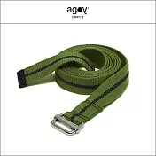 【agoy】25mm 環保止滑瑜伽繩 | 183cm/6尺 | 森林綠