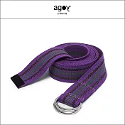 【agoy】40mm 環保止滑瑜伽繩 | 305cm/10尺 | 迷霧紫
