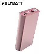 POLYBATT 超大容量雙輸出行動電源 SP206-30000 粉色