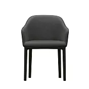 Vitra Softshell Chair 鬆軟有機扶手椅 （岩灰黑）