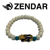 【ZENDAR】國際精品 硨磲珠變色貔貅手鍊(224715)
