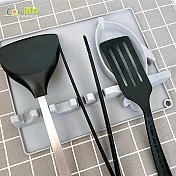 [Conalife] 新升級廚房鍋鏟湯勺收納墊 (1入) - 灰色