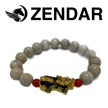 【ZENDAR】國際精品 瑪瑙珠變色貔貅手鍊(224728)